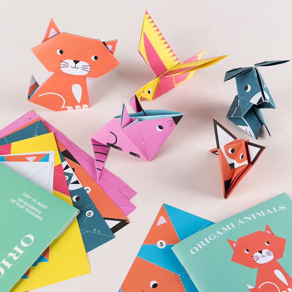 kit d'origami animaux