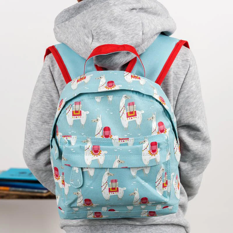 mini children's backpack - llama