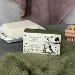 gardener's soap bar 200g - rustic fields gardener's soap bar 200g - rustic fields