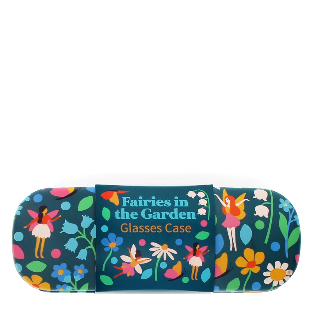 funda gafas con paño limpieza fairies in the garden