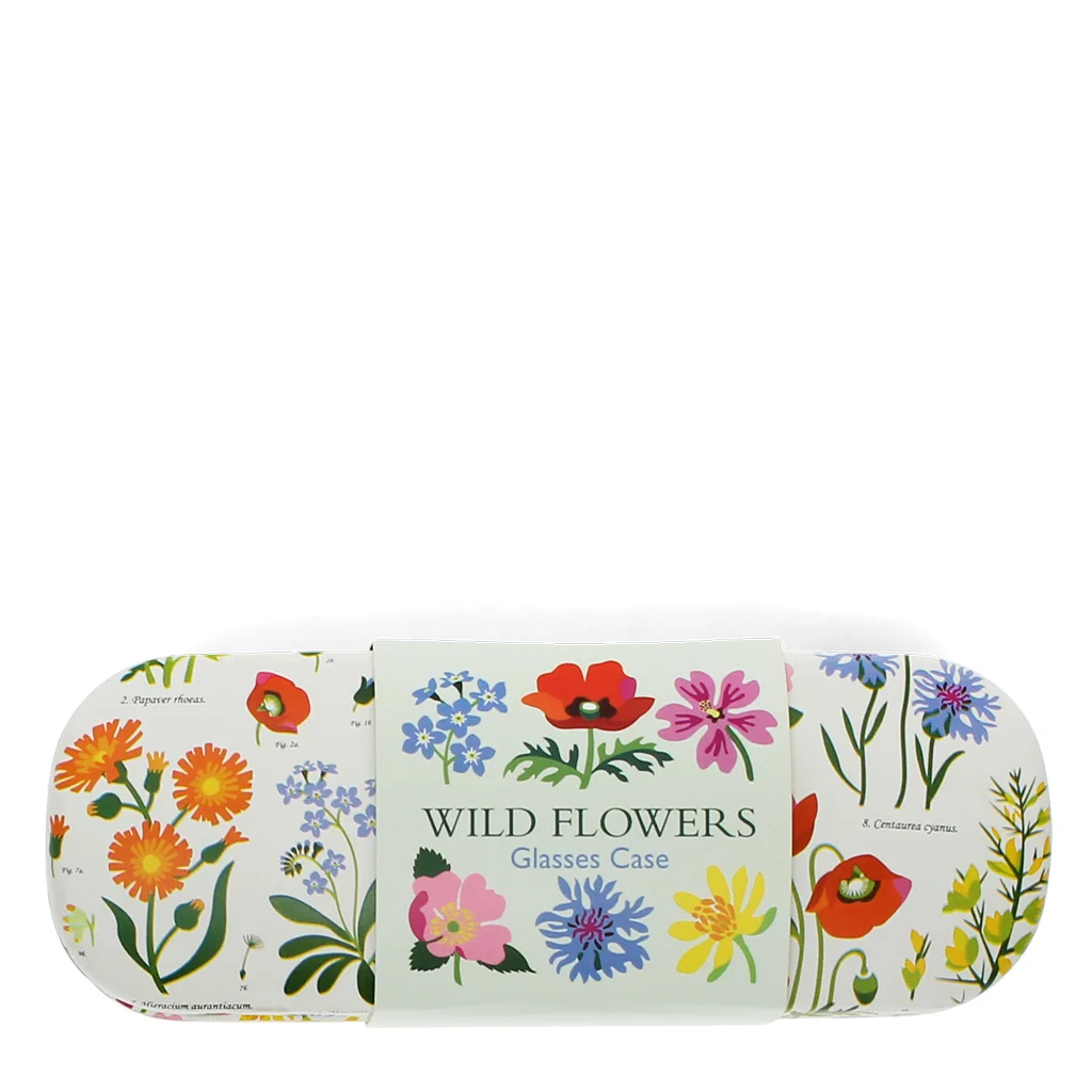 estuche de gafasypaño de limpieza wild flowers