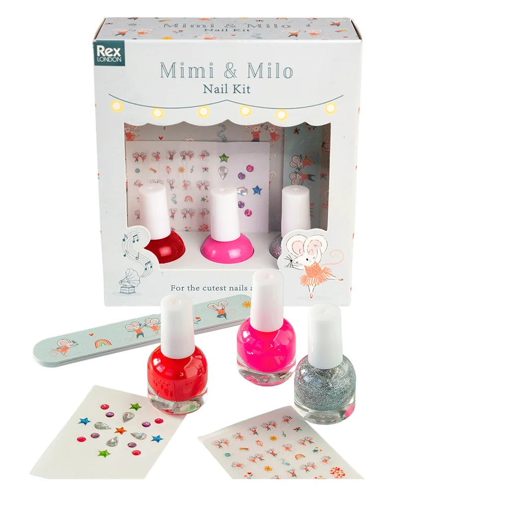 kit de uñas para niños mimiymilo