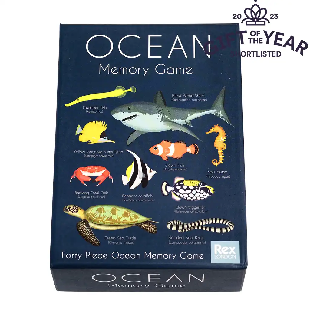 jeu de mémoire ocean (40 pièces)