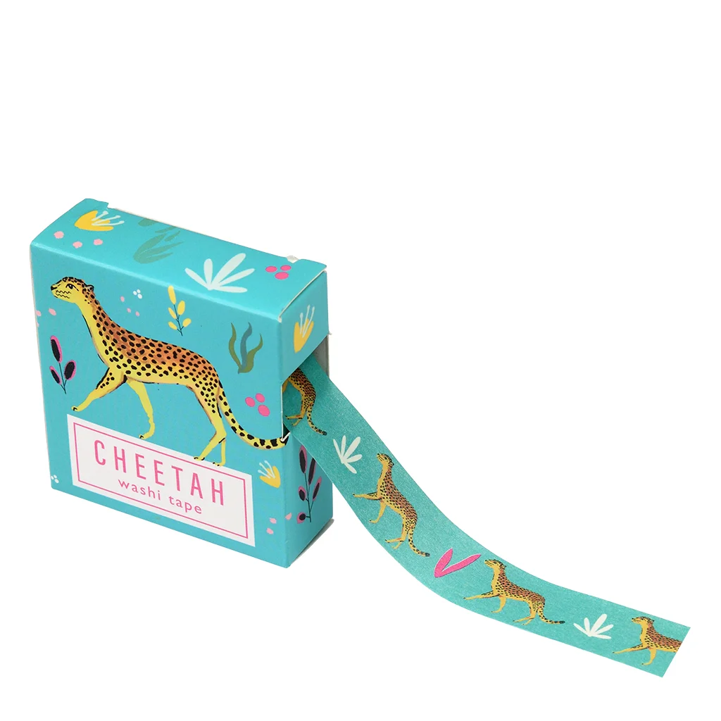 cinta washi cheetah