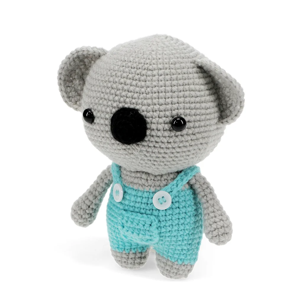 make your own crochet animal kit - koala