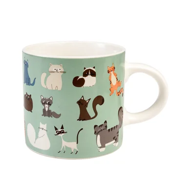 ceramic mug - nine lives ceramic mug - nine lives
