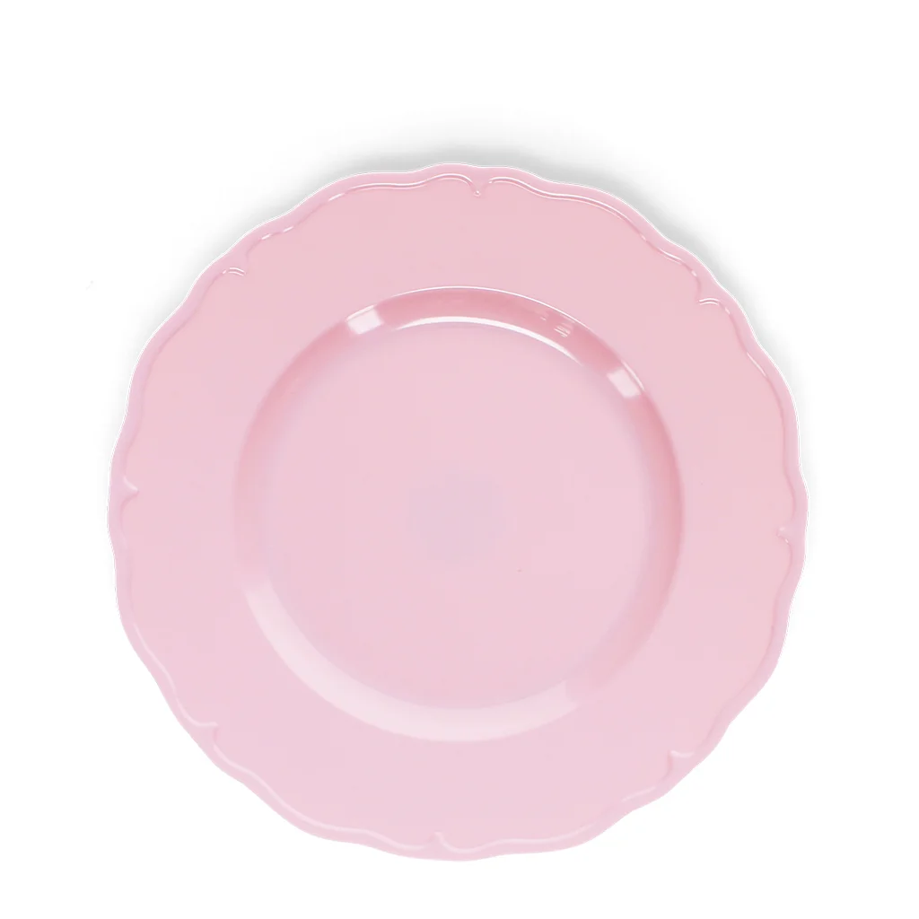 plato de melamina (20cm) - rosa