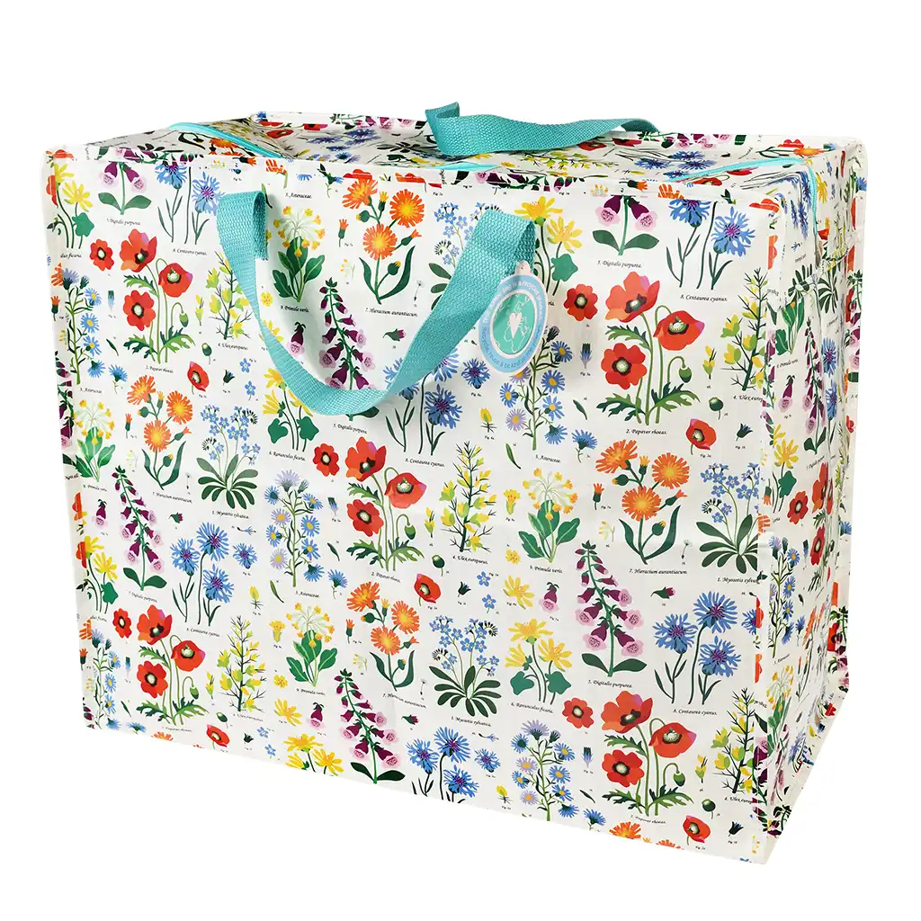 sac de rangement jumbo wild flowers