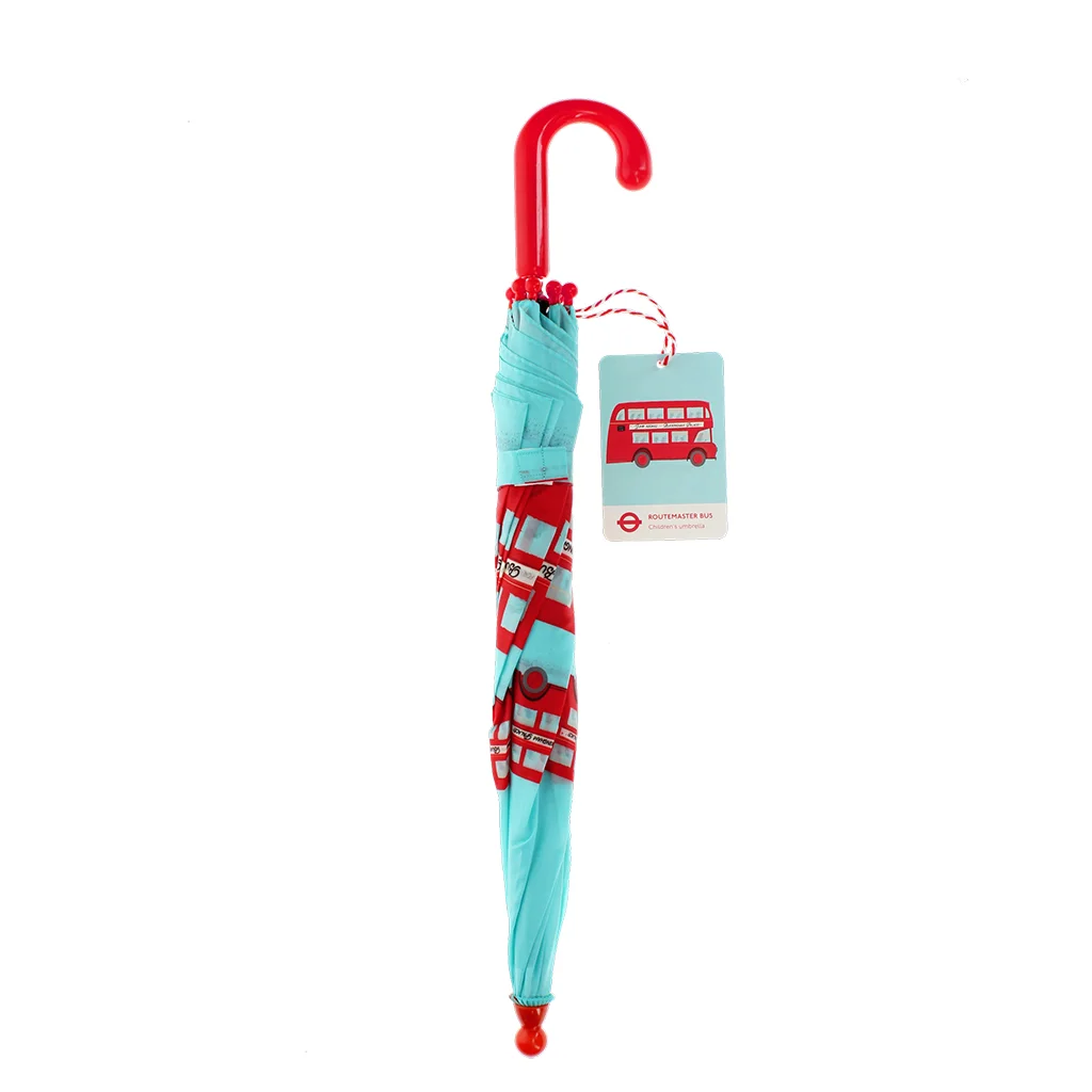 children's push-up umbrella - tfl routemaster bus