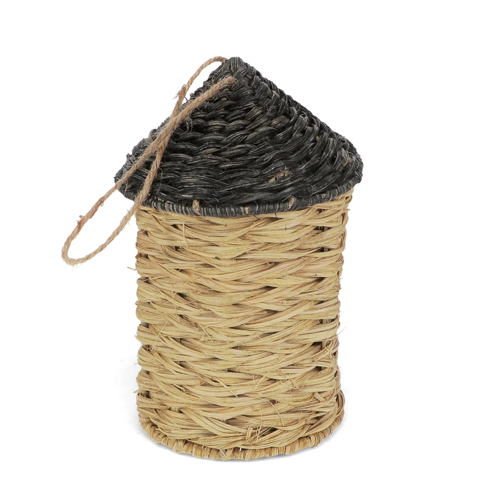 rattan birdhouse