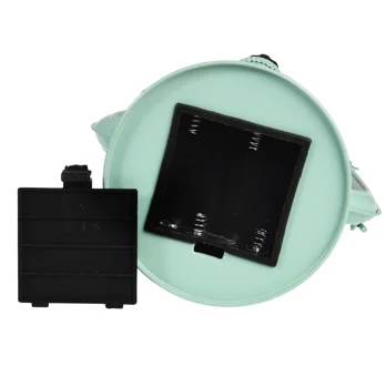 led hurricane lantern - aqua led hurricane lantern - aqua