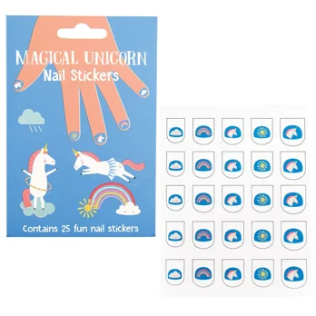 children's nail stickers - magical unicorn children's nail stickers - magical unicorn