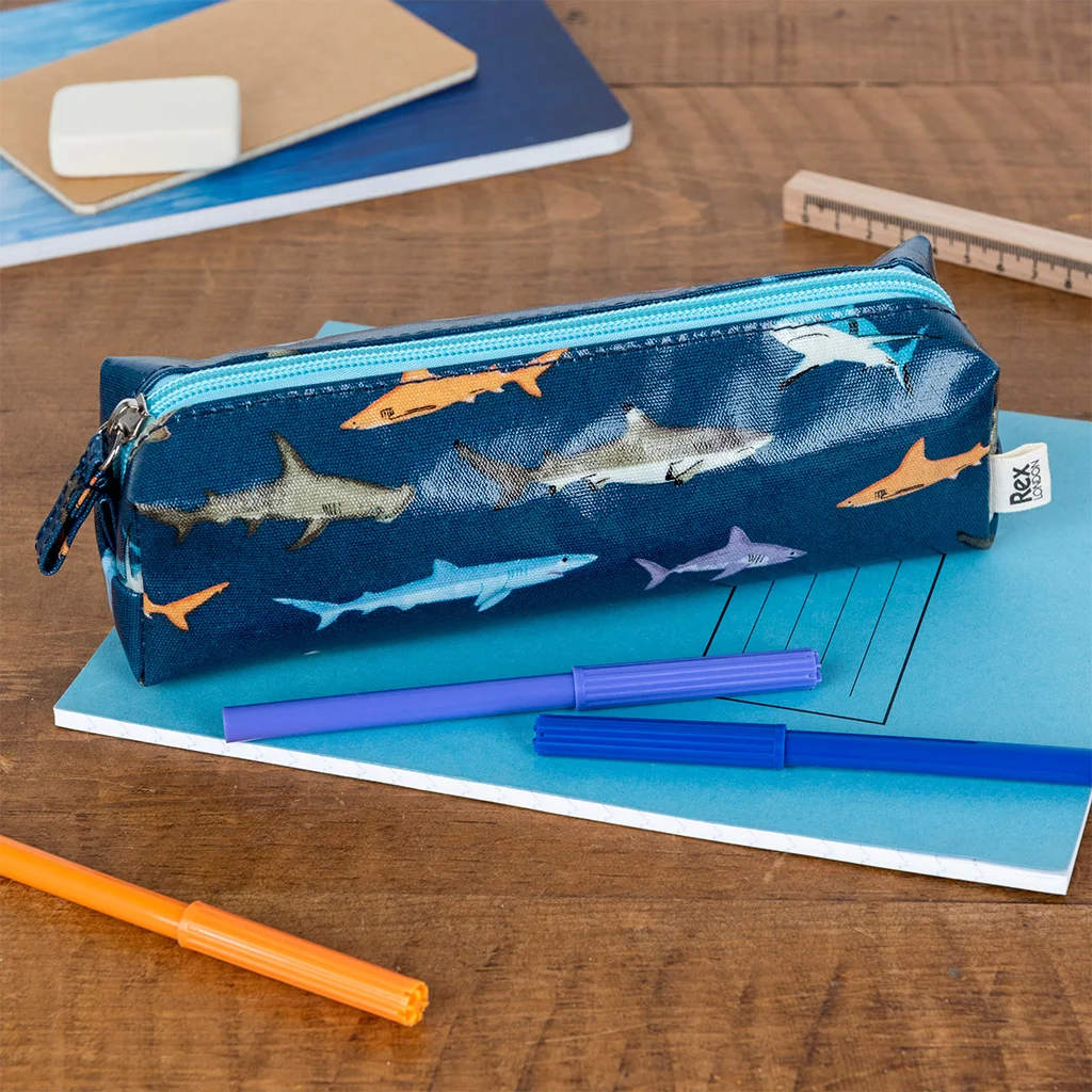 trousse à crayons sharks