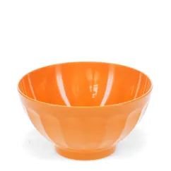 melamine bowl - orange melamine bowl - orange