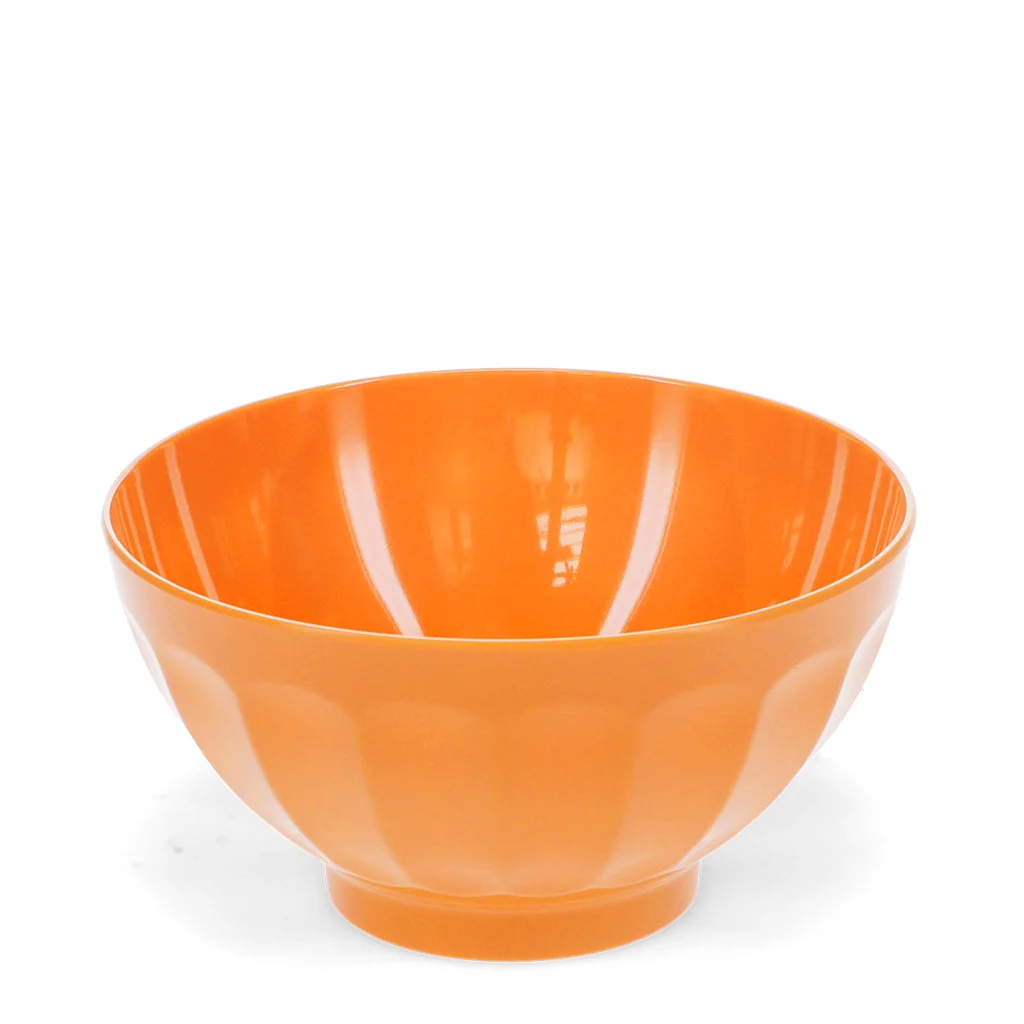 melamine bowl - orange