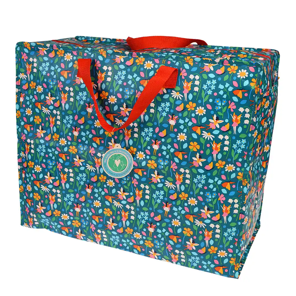 bolso jumbo de almacenamiento fairies in the garden