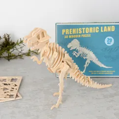 3d wooden puzzle - tyrannosaurus 3d wooden puzzle - tyrannosaurus