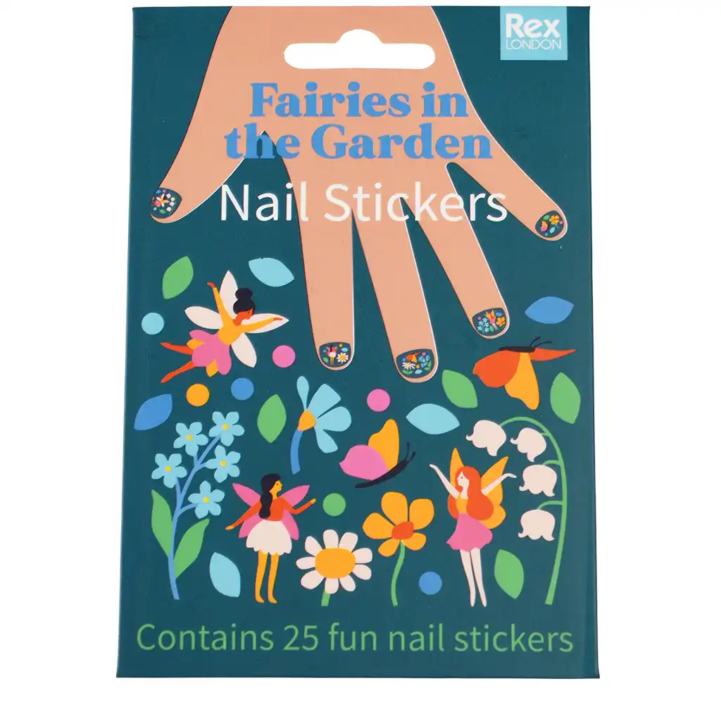 autocollants pour ongles fairies in the garden (lot de 25)