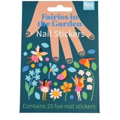 children's nail stickers - fairies in the garden children's nail stickers - fairies in the garden
