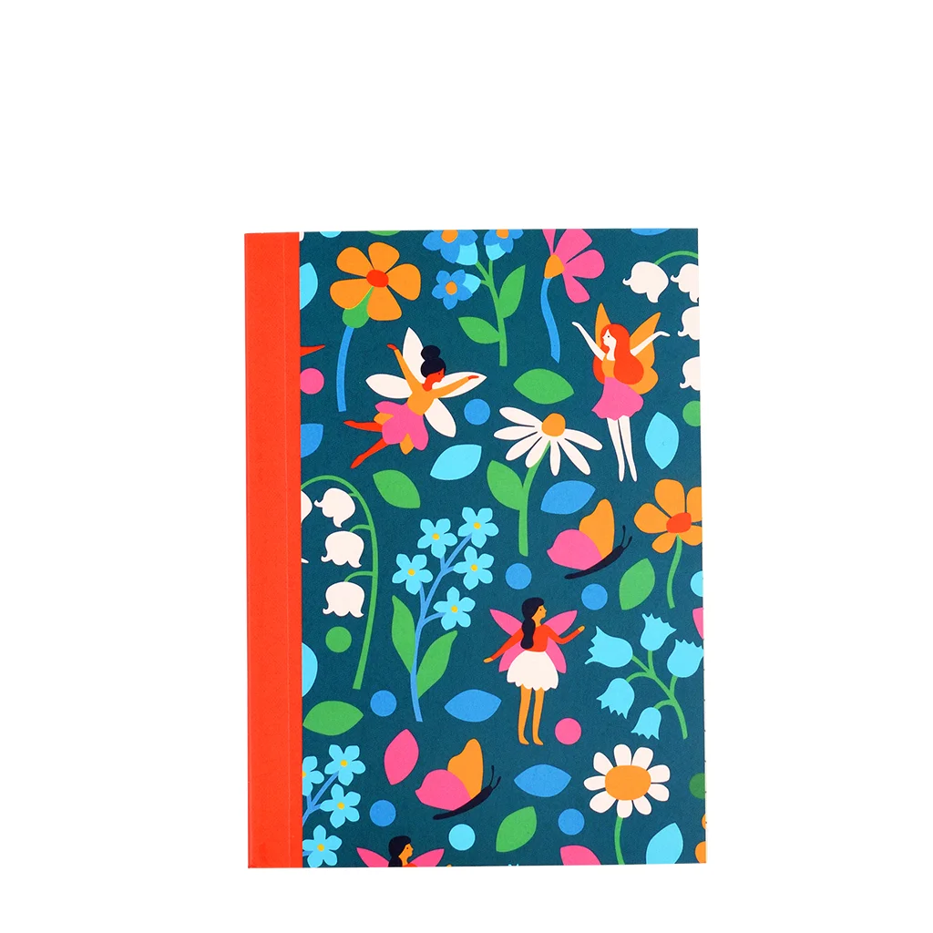 a6 notebook - fairies in the garden