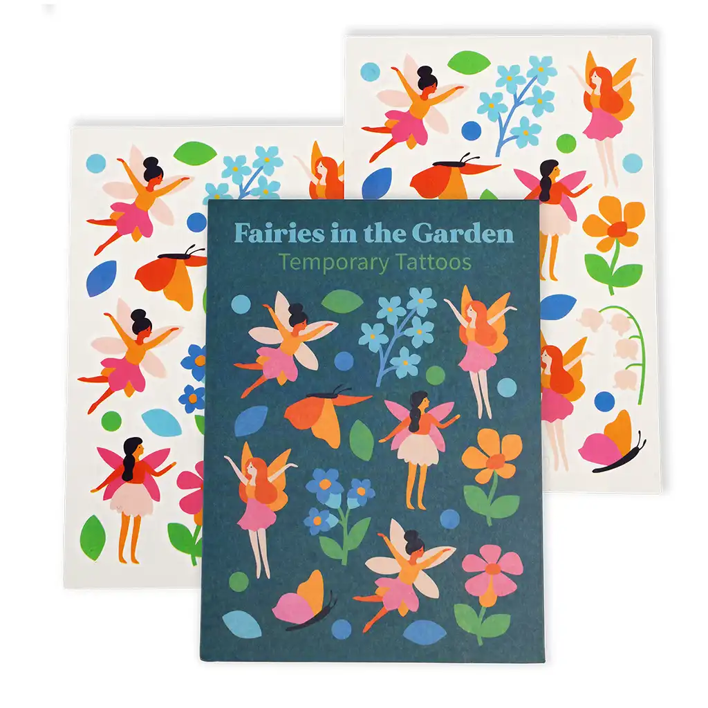 fairies in the garden tatouages temporaires