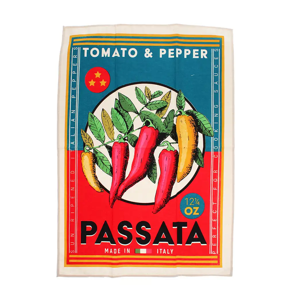 tea towel - vintage passata