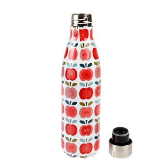 stainless steel bottle 500ml - vintage apple stainless steel bottle 500ml - vintage apple