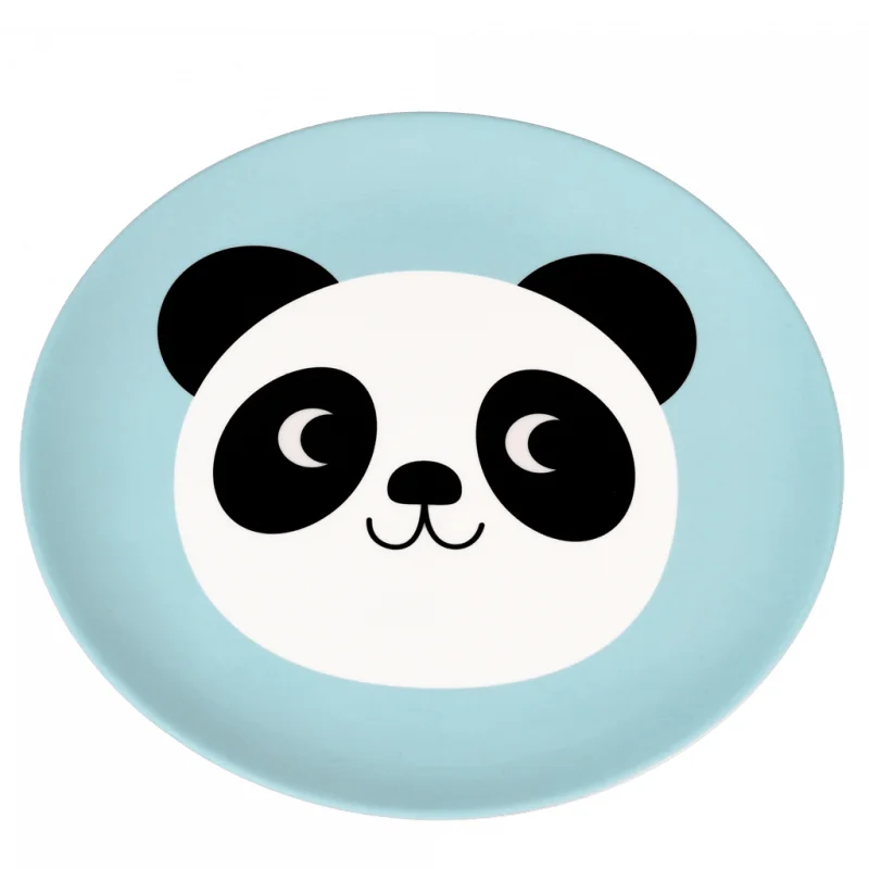 assiette en mélamine miko the panda