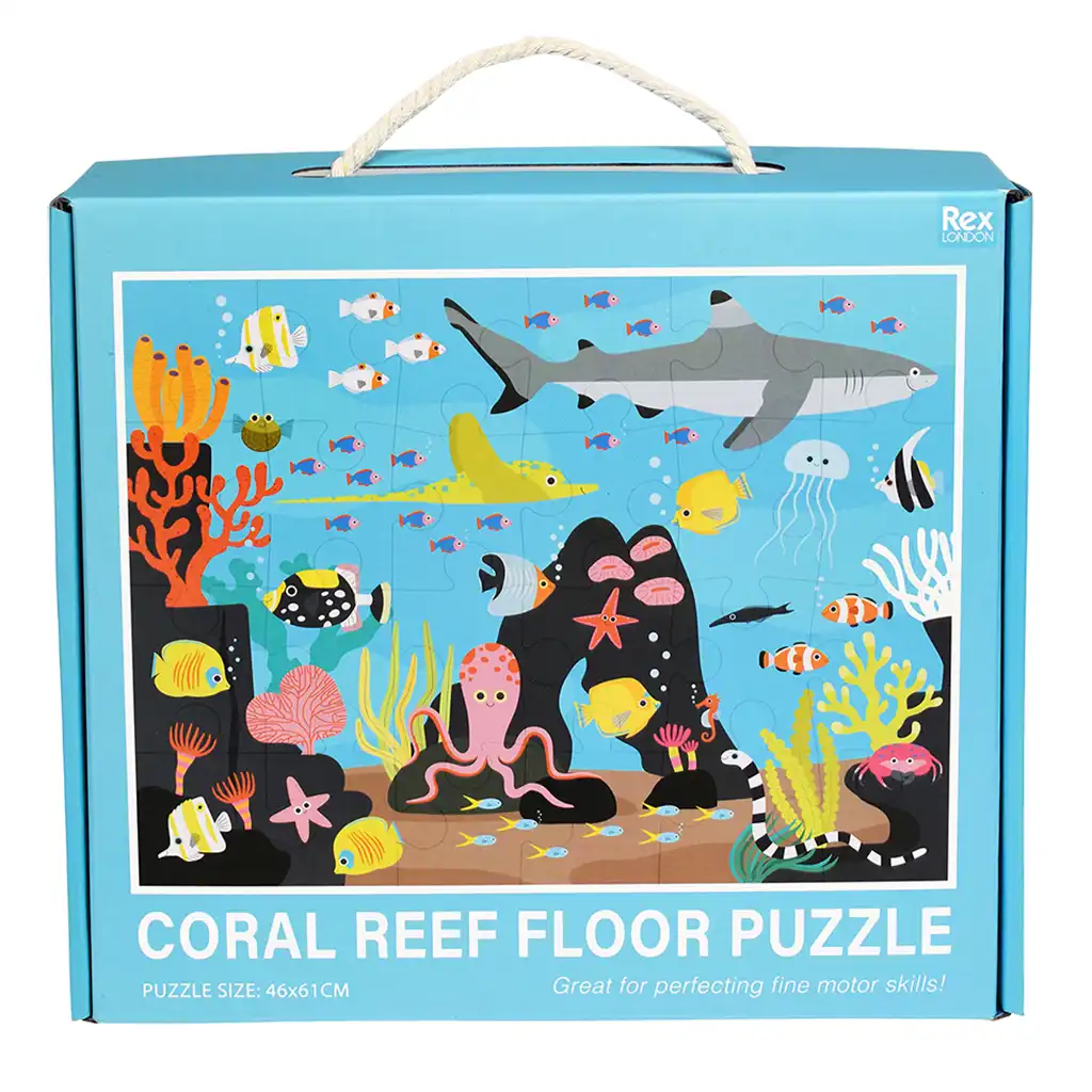 floor puzzle (24 pieces) - coral reef