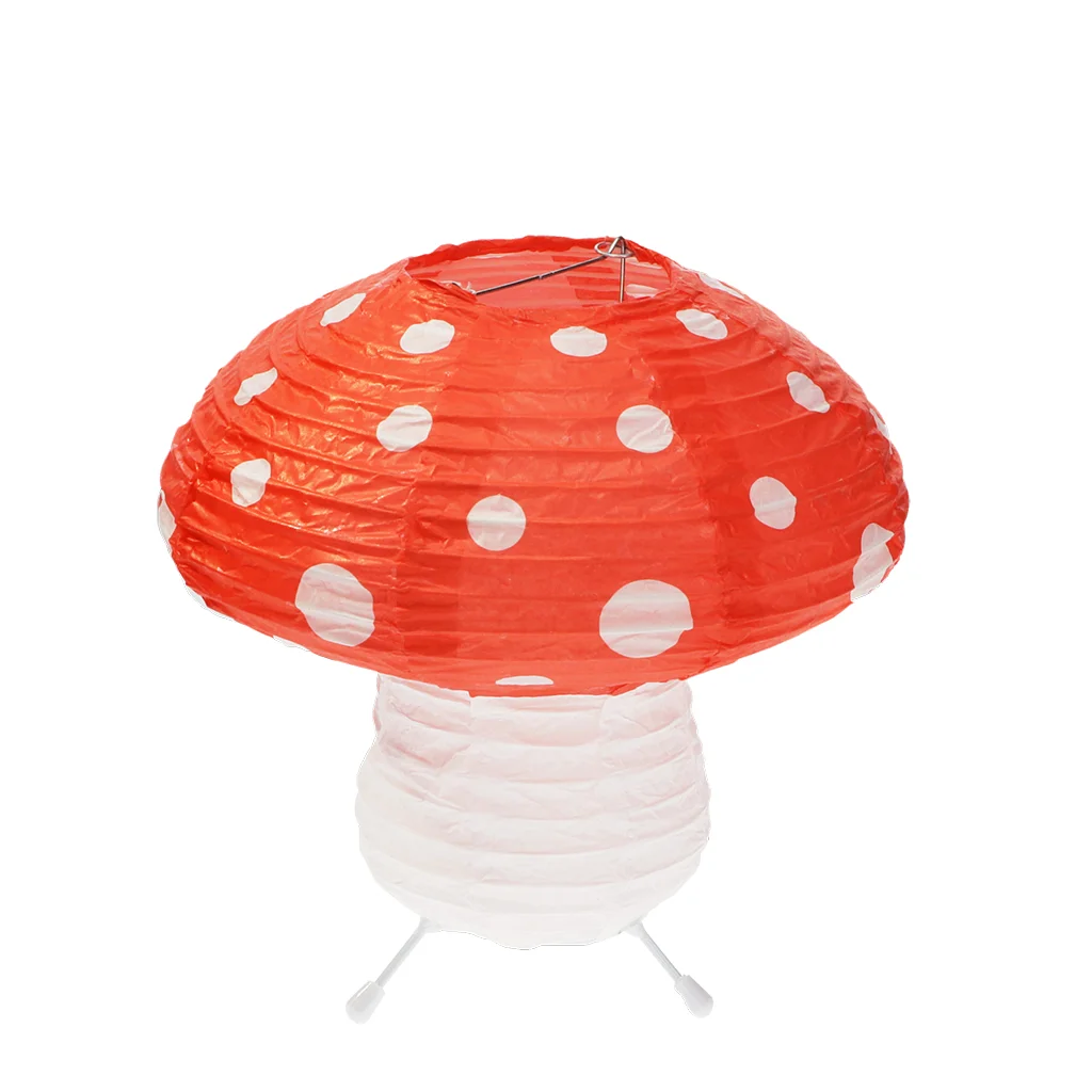 led mushroom table lamp