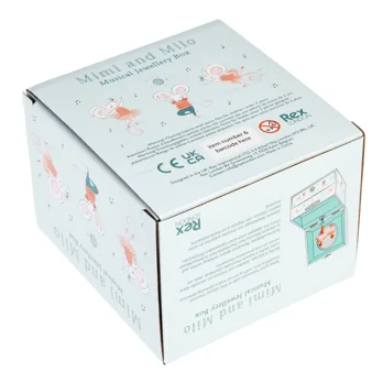 musical jewellery box - mouse ballet musical jewellery box - mouse ballet