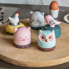 wind-up kitchen timer - cat wind-up kitchen timer - cat