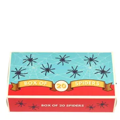 box of 20 spiders box of 20 spiders