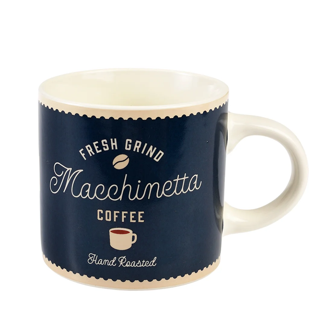 taza café vintage macchinetta