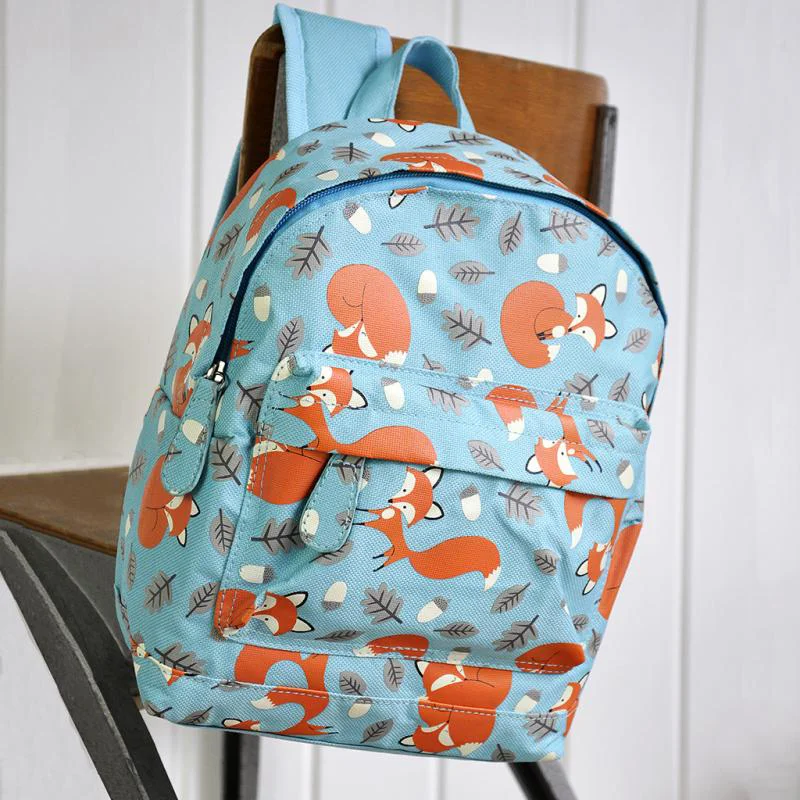 sac a dos pour enfants désign "rusty the fox"