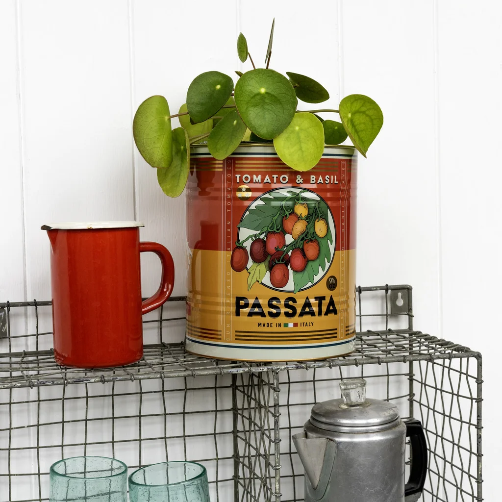 large storage tins (set of 2) - passata