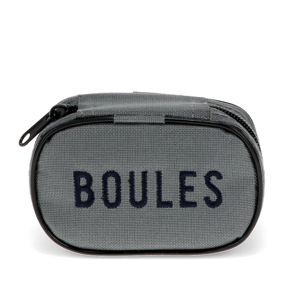 juego de mini boules en estuche de viaje