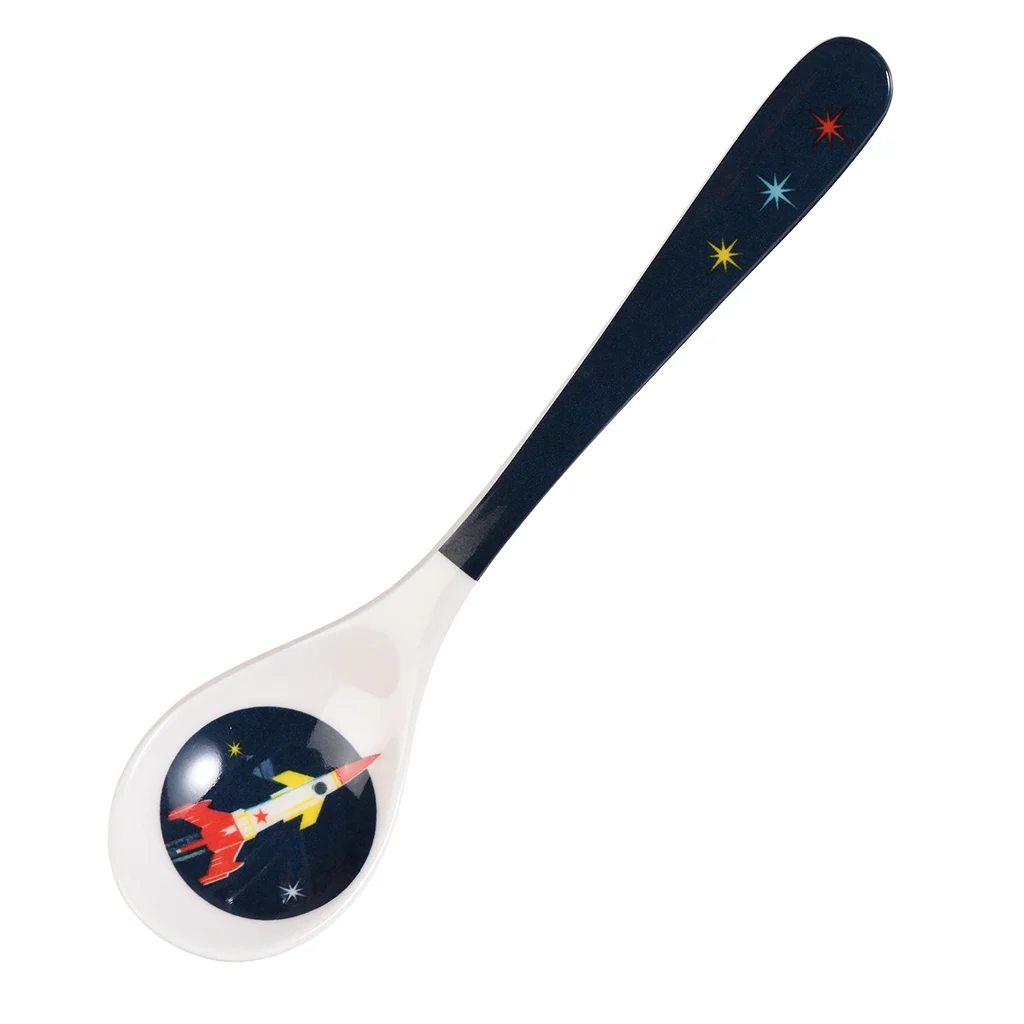 melamine spoon - space age