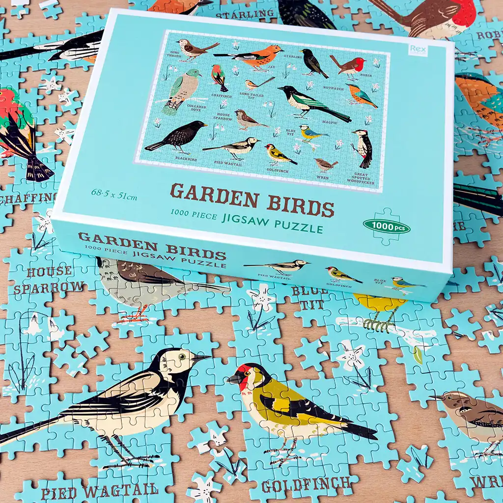 puzzle 1000 pièces garden birds