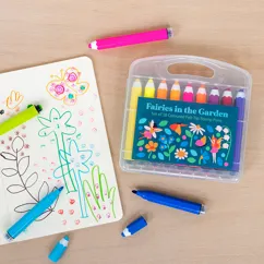 felt tip stamp pens - fairies in the garden felt tip stamp pens - fairies in the garden