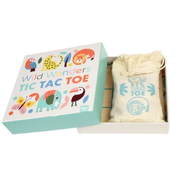 wooden tic-tac-toe - wild wonders wooden tic-tac-toe - wild wonders