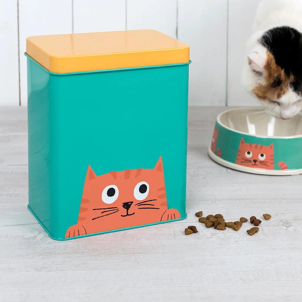 boîte de nourriture pour chats chester the cat