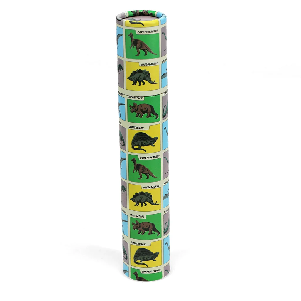 tube long de crayons de couleur - prehistoric land