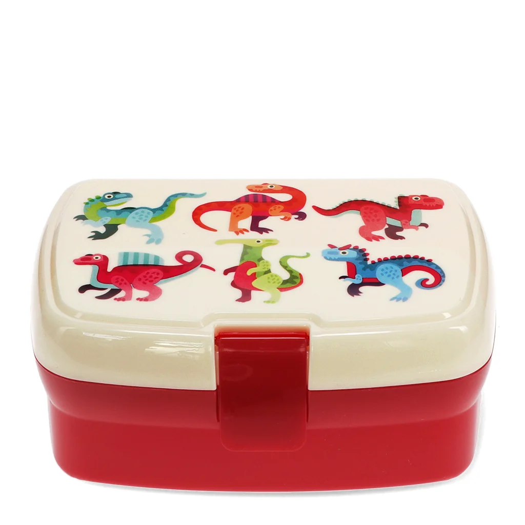 lunch box with tray - baby dinos