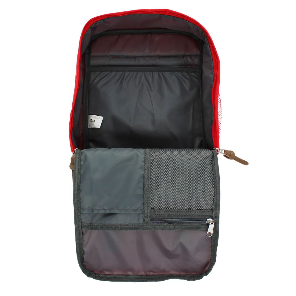 mochila compacta (8l) - roja