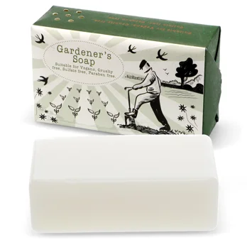 gardener's soap bar 200g - rustic fields gardener's soap bar 200g - rustic fields