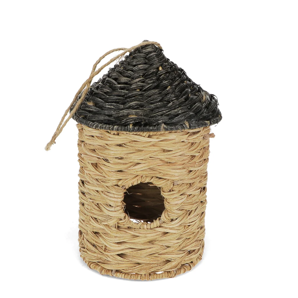 rattan birdhouse