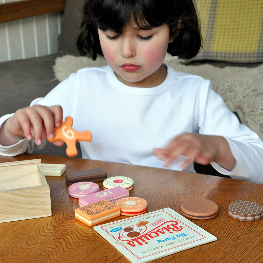 galletas tradicionales de madera