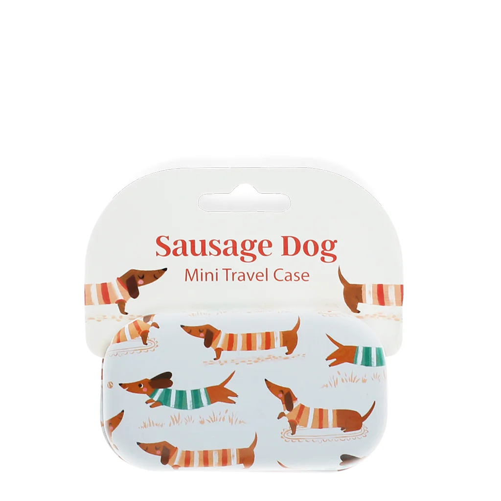 mini trousse de voyage - chien saucisse