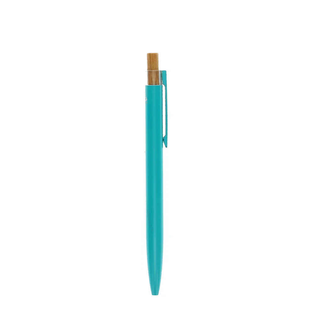 stylo à bille aluminium recyclé - turquoise